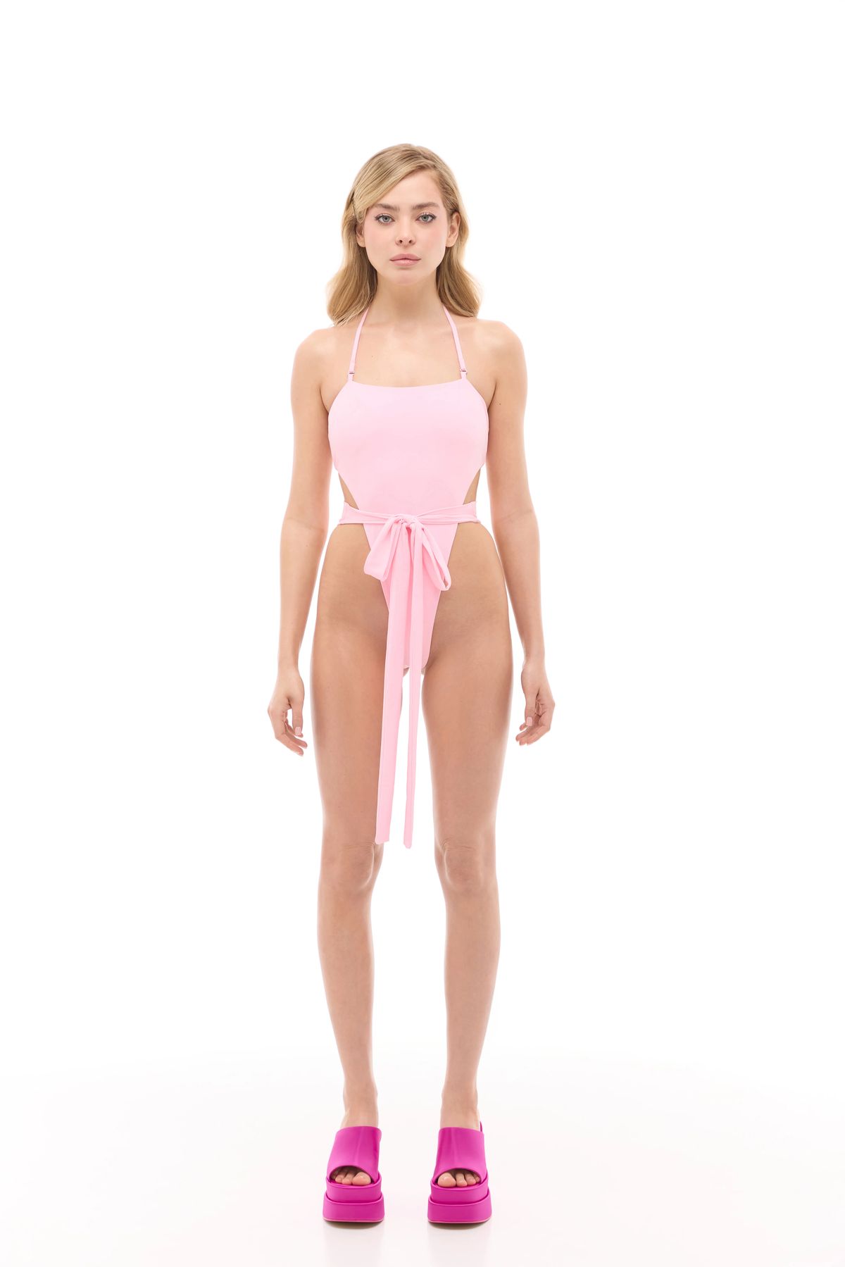 Cloe – Pink One-Piece Swimsuit — фото 3